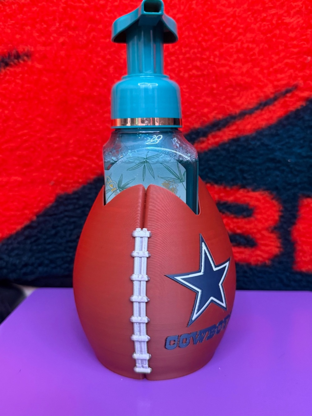 Dallas Cowboys Football Bath and body works soap holder